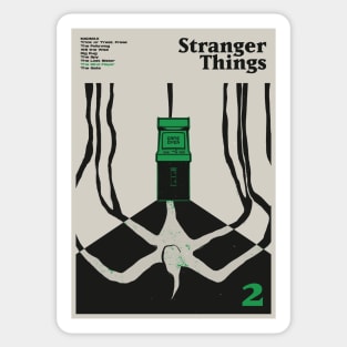 Stranger Things Season 2 Poster Art Sticker